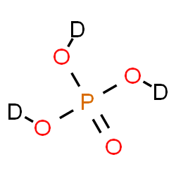 ChemSpider 2D Image | Phosphoric acid-d3 | D3O4P