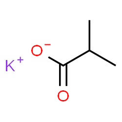 ChemSpider 2D Image | Potassium Isobutyrate | C4H7KO2