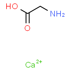 ChemSpider 2D Image | Glycine, calcium salt (1:1) | C2H5CaNO2