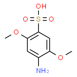 ChemSpider 2D Image | 4-Amino-2,5-dimethoxybenzenesulfonic acid | C8H11NO5S