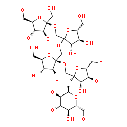 ChemSpider 2D Image | FRUCTOSYLNYSTOSE | C30H52O26