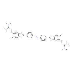 ChemSpider 2D Image | Ingrain Yellow 1 | C40H46N8S4