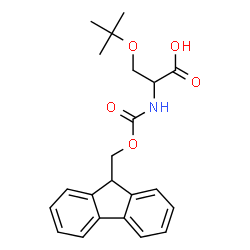 ChemSpider 2D Image | N-[(9H-Fluoren-9-ylmethoxy)carbonyl]-O-(2-methyl-2-propanyl)serine | C22H25NO5