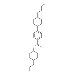 ChemSpider 2D Image | 4-Propylcyclohexyl 4-(4-butylcyclohexyl)benzoate | C26H40O2