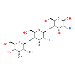 ChemSpider 2D Image | chitotriose | C18H35N3O13