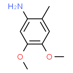 ChemSpider 2D Image | 4,5-DIMETHOXY-2-METHYLANILINE | C9H13NO2