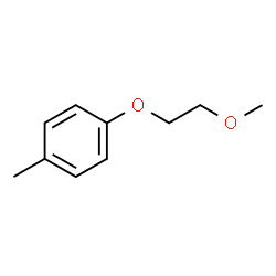 ChemSpider 2D Image | 1-(2-Methoxyethoxy)-4-methylbenzene | C10H14O2