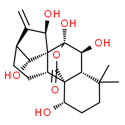 ChemSpider 2D Image | rabdoternin B | C20H28O7