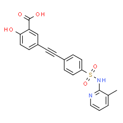ChemSpider 2D Image | susalimod | C21H16N2O5S