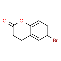 ChemSpider 2D Image | 6-Bromo-2-chromanone | C9H7BrO2