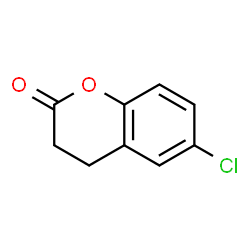ChemSpider 2D Image | 6-Chloro-2-chromanone | C9H7ClO2