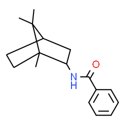 ChemSpider 2D Image | N-(1,7,7-Trimethylbicyclo[2.2.1]hept-2-yl)benzamide | C17H23NO