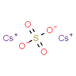 ChemSpider 2D Image | Cesium sulfate | Cs2O4S