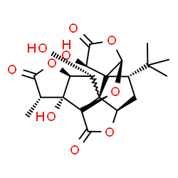 ChemSpider 2D Image | GinkgolideB | C20H24O10