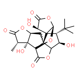 ChemSpider 2D Image | GinkgolideJ | C20H24O10
