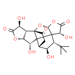 ChemSpider 2D Image | GinkgolideM | C20H24O10