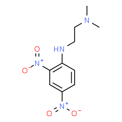 ChemSpider 2D Image | N'-(2,4-Dinitrophenyl)-N,N-dimethyl-1,2-ethanediamine | C10H14N4O4