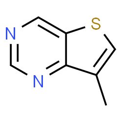 ChemSpider 2D Image | 7-Methylthieno[3,2-d]pyrimidine | C7H6N2S