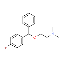 ChemSpider 2D Image | Bromazine | C17H20BrNO