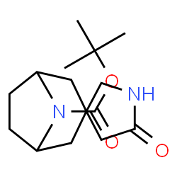 ChemSpider 2D Image | tert-Butyl 5'-oxo-8-azaspiro[bicyclo[3.2.1]octane-3,3'-pyrrolidine]-8-carboxylate | C15H24N2O3