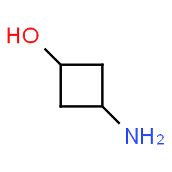 ChemSpider 2D Image | 3-Aminocyclobutanol | C4H9NO