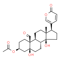 ChemSpider 2D Image | Hellebrigenin 3-acetate | C26H34O7