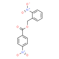 ChemSpider 2D Image | 2-Nitrobenzyl 4-nitrobenzoate | C14H10N2O6