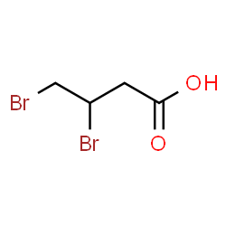 ChemSpider 2D Image | 3,4-Dibromobutanoic acid | C4H6Br2O2