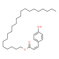 ChemSpider 2D Image | Docosyl (2Z)-3-(4-hydroxyphenyl)acrylate | C31H52O3