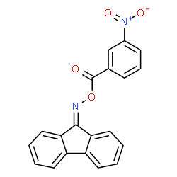 ChemSpider 2D Image | [(9H-Fluoren-9-ylideneamino)oxy](3-nitrophenyl)methanone | C20H12N2O4