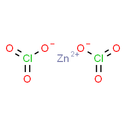 ChemSpider 2D Image | Zinc dichlorate | Cl2O6Zn