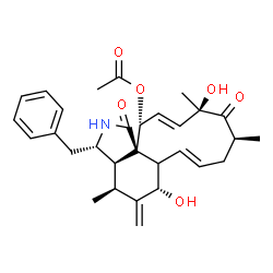 ChemSpider 2D Image | Cytochalasin D | C30H37NO6