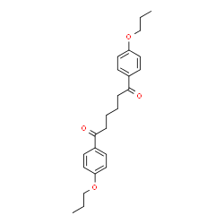 ChemSpider 2D Image | 1,6-Bis(4-propoxyphenyl)-1,6-hexanedione | C24H30O4