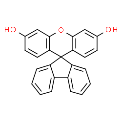 ChemSpider 2D Image | Spiro[fluorene-9,9'-xanthene]-3',6'-diol | C25H16O3
