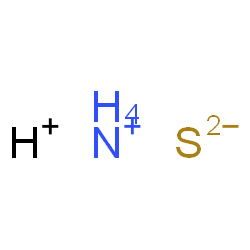 ChemSpider 2D Image | Ammonium hydrogen sulfide (1:1:1) | H5NS