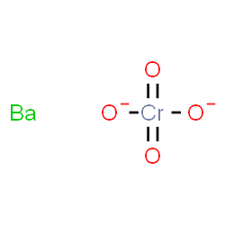 ChemSpider 2D Image | Chromium, diolatodioxo-, barium salt (1:1) | BaCrO4