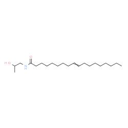 ChemSpider 2D Image | N-(2-Hydroxypropyl)-9-octadecenamide | C21H41NO2