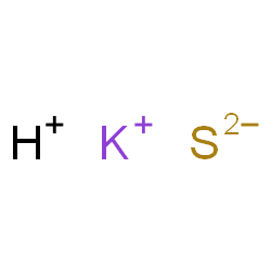 ChemSpider 2D Image | Potassium hydrogen sulfide (1:1:1) | HKS