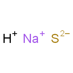 ChemSpider 2D Image | Sodium hydrogen sulfide (1:1:1) | HNaS