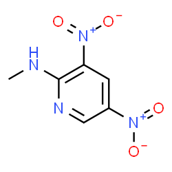 ChemSpider 2D Image | N-Methyl-3,5-dinitro-2-pyridinamine | C6H6N4O4