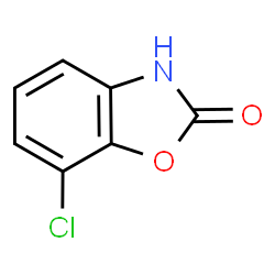 ChemSpider 2D Image | 7-Chloro-1,3-benzoxazol-2(3H)-one | C7H4ClNO2