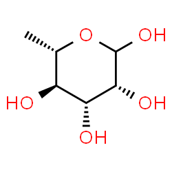 ChemSpider 2D Image | L-rhamnopyranose | C6H12O5