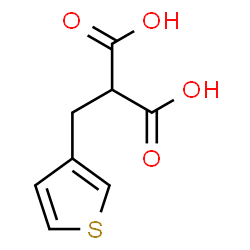 ChemSpider 2D Image | (3-Thienylmethyl)malonic acid | C8H8O4S