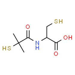 ChemSpider 2D Image | Bucillamine | C7H13NO3S2