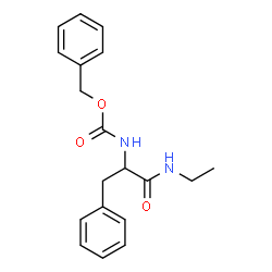 ChemSpider 2D Image | Nalpha-[(Benzyloxy)carbonyl]-N-ethylphenylalaninamide | C19H22N2O3