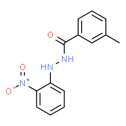 ChemSpider 2D Image | 3-Methyl-N'-(2-nitrophenyl)benzohydrazide | C14H13N3O3