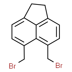ChemSpider 2D Image | acenaphthene, 5,6-bis(bromomethyl)- | C14H12Br2