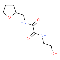ChemSpider 2D Image | N-(2-Hydroxyethyl)-N'-(tetrahydro-2-furanylmethyl)ethanediamide | C9H16N2O4