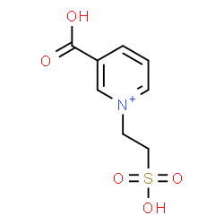ChemSpider 2D Image | 3-Carboxy-1-(2-sulfoethyl)pyridinium | C8H10NO5S