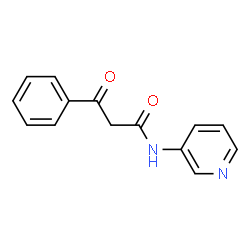 ChemSpider 2D Image | 3-Oxo-3-phenyl-N-(3-pyridinyl)propanamide | C14H12N2O2